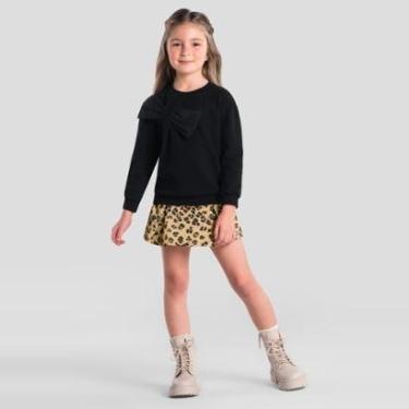 Imagem de Conjunto infantil menina de oncinha Mundi-Feminino