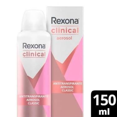Imagem de Desodorante Rexona Clinical Classic Aerosol Antitranspirante 96h 150ml
