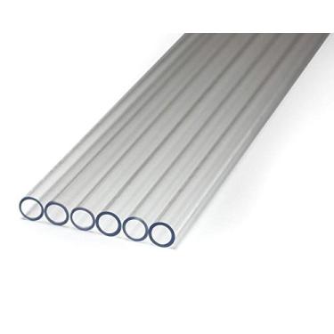 Imagem de PrimoChill 3/20.3 cm ID x 1/5.1 cm OD rígido PETG Tubing - 76.2 cm de comprimento (RTP12-630), feito com materiais premium, excelente linha dura para iniciantes para refrigeração em PC, feito nos EUA
