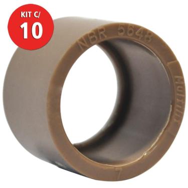 Imagem de Kit C/ 10 Bucha de Redução Soldavel Curta 50 x 40mm Multilit