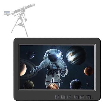 Imagem de JOYID Telescópio astronômico de 7 polegadas, ocular eletrônica, gravador, microscópio, espelho elétrico para observação de estrelas, display IPS, câmera de astronomia, dispositivo profissional de