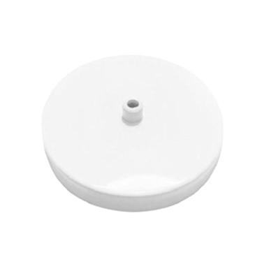 Imagem de Canopla Lustre Pendente Cilíndrica 11x1, 2 mm, Vivare Iluminação, Canopla Cilíndrica1004 BR, Branco, Pequena