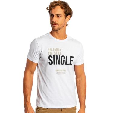 Imagem de Camiseta Sergio K Masculina Single Family Branca-Masculino