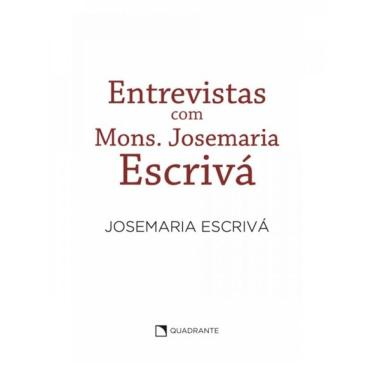 Imagem de Entrevistas Com Mons. Josemaria Escrivá