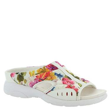 Imagem de Easy Spirit Sandálias femininas Traciee2, Floral, 9.5 Wide