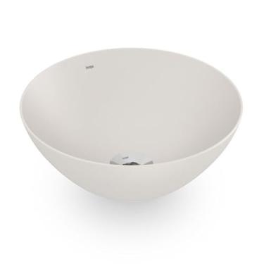 Imagem de Kit 2 Cubas de Apoio Redonda sem Mesa 350 Platinum P1 Incepa Bege