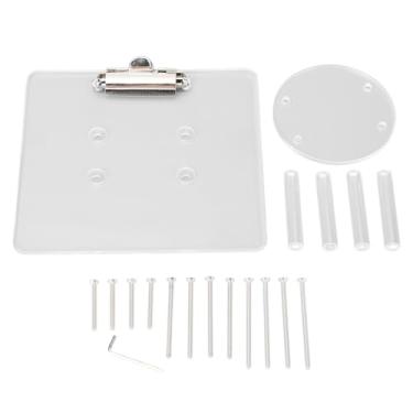 Imagem de Suporte de Scorecard de Carrinho Com Braçadeira, Suporte de Scorecard de Acrílico para Carrinho Com 5 ou 6 Furos, Volante