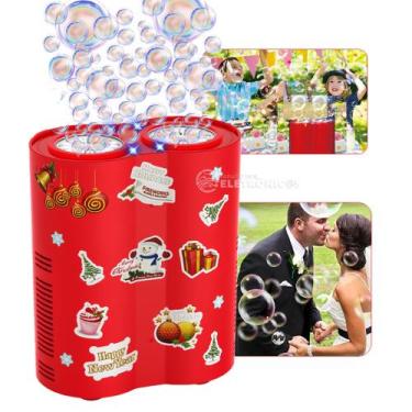 Imagem de Máquina De Bolhas De Sabão Portátil Efeito Fogos CYL559 - Led