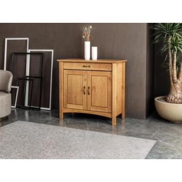 Imagem de Buffet Aparador Madeira Maciça 2 Portas 1 Gaveta Bella - Móveis MPO