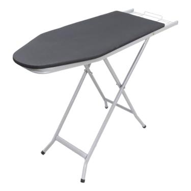 Imagem de Tábua De Passar Roupa Extra Forte Dobrável C/Porta Ferro Cor:Prata