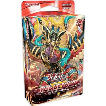 Imagem de Yugioh Deck Estrutural Reis De Fogo 25 Anos Konami Português