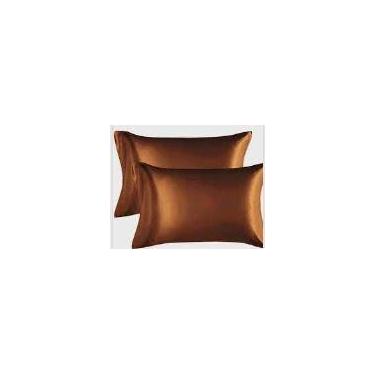Imagem de Par de Fronhas em Cetim - Anti-Frizz - borgon, cobre
