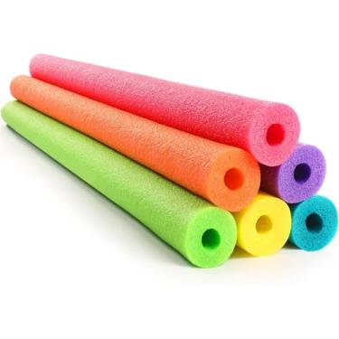 Imagem de Kit 3 Macarrão para Piscina Espaguete Flutuador Boia Natação Não Afunda