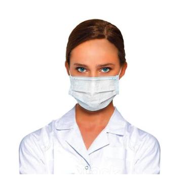 Imagem de Máscara Descartável Tripla Camada De Proteção Facial com 50 unidades -