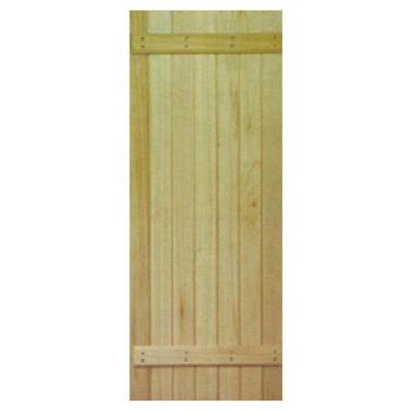 Imagem de Porta de Madeira Maciça Mexicana Com Trava Externa Casmavi de Cedro Ar