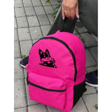 Imagem de Mochila Small GATO COM SUCO Bolsa Escolar Trabalho Viagem Mala Faculda