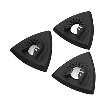 Imagem de Schuurzool 3 Unidades de Lixa Multiferramenta Oscilante Kit de Conjunto de Liberação Rápida para Substituição de Lixa Oscilante