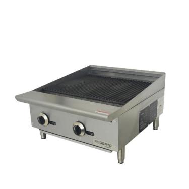 Imagem de Char Broiler à Gás 2 Queimadores 33X61X77cm CPCB24M Frigopro