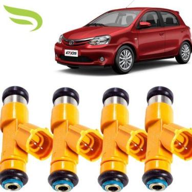 Imagem de Bico injetor toyota etios 1.5 16v 2013 a 2016 flex kit c/04 - FREEDOM 