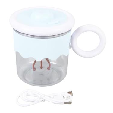 Imagem de Caneca de café de Agitação Elétrica, Copo de Mistura Automático de Alta Eficiência de 400ml para Casa de Escritório de chá de Leite de Chocolate (BLUE)