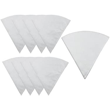 Imagem de FUPEI Conjunto de 9 filtros de xarope de bordo de 1 litro, filtros sintéticos reutilizáveis de xarope de bordo, 1 filtro de ebulição resistente e 8 pré-filtros para filtragem de xarope de bordo