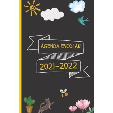 Imagem de Agenda Escolar: Planificador Académica semanal | Calendario A5 (Agosto a Julio) | Agenda Semana Vista | Ideal para Colegio, secundaria, estudiante