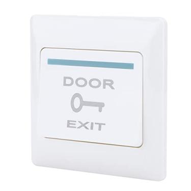 Imagem de O Botão de Saída da Porta de Controle de Acesso à Prova de Fogo Abre Portas de Maneira Segura e Conveniente para Escritórios, Comunidades, Casas de Aluguel