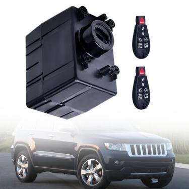 Imagem de LeFry Kit de módulo de interruptor de ignição 68210150AB com chaves compatíveis com Dodge Charger/Challenger/Magnum/Ram 1500 2500 3500, para Jeep Commander/Grand Cherokee, para Chrysler 300 2008-2010