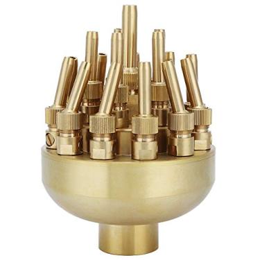 Imagem de 1In DN25 Aspersor de bico de fonte de 3 camadas para lago de jardim Recurso de água Decoração de casa cria efeito de fluxo múltiplo estável Fácil instalação Design elegante