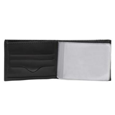 Imagem de Carteira Masculina Estilosa Preta-328 - World Baby, Preto