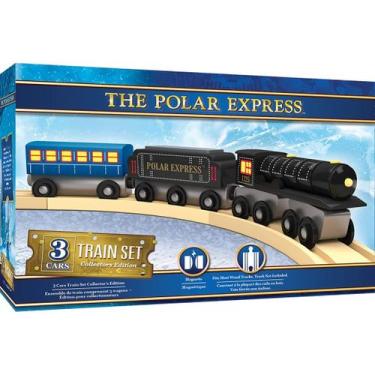 Imagem de Trem de Brinquedo de Madeira - O Expresso Polar da MasterPieces