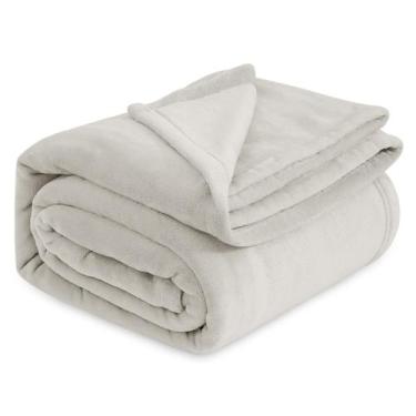 Imagem de Cobertor Bedsure Fleece King Size - 280 g/m², Macio e Leve