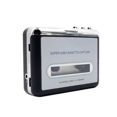 Imagem de Conversor de Fita Cassete para MP3 - USB para PC - Multicolorido