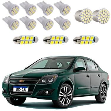 Imagem de Kit De Lampada Led Vectra Elite GT 06-09 Teto Placa Ré - BR18