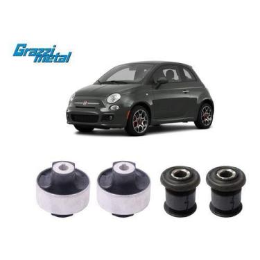 Imagem de Kit Buchas Balanças Bandejas Fiat 500 Á Partir De 2012/... - Grazzimet