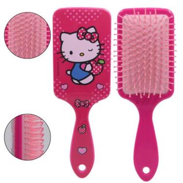 Imagem de Escova De Cabelo Raquete Especial Premium Hello Kitty - Sanrio