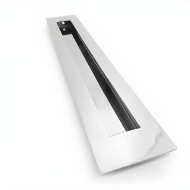 Imagem de Puxador Concha De Embutir Para Portas Em Aço Inox 20cm - WF