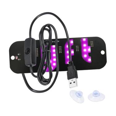 Imagem de Fenteer Painel de LED flexível multifuncional para para-brisas de carro