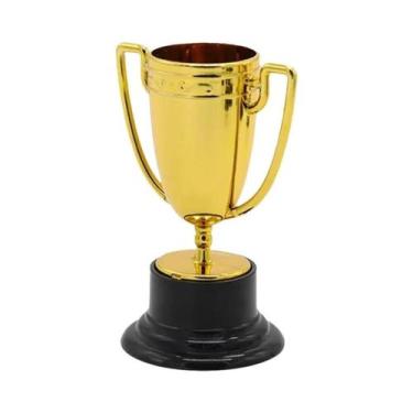 Imagem de Ouro Prata Bronze Mini Troféus Plástico Esportes Conhecer Prêmios Fest