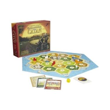 Imagem de Jogo De Tabuleiro Catan Base Para Adultos E Família, Com Expansão Seaf