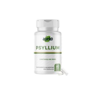 Imagem de Psyllium 1000mg de Fibras 60 capsulas - Ayeko