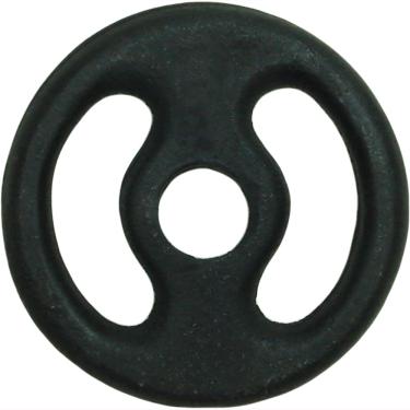 Imagem de Poli Sports Anilha Pintada 01kg Preta