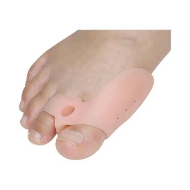 Imagem de Corretor De Joanete Macio Separadores De Dedos Do Pé Protetor De Almof