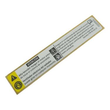 Imagem de Etiqueta Alta Tensão Gol Saveiro G6 G7 5u0010825g Original - Volkswage