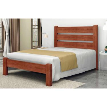 Imagem de Cama Queen Size Maiorca de Madeira Maciça Tauari