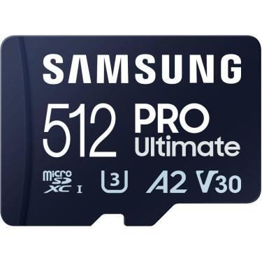 Imagem de Samsung - Pro Ultimate e adaptador cartão de memória microSDXC de 512 GB-MB-MY512SA/AM