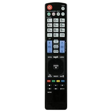 Imagem de AKB72915206 Ajuste remoto substituído para LG LCD LED TV 42LE5300 47LD450UAAUSWLFR, 47LD450UAAUSWLJR, 47LD450UAAUSWLVR 47LD520UAAUSWLUR, 47LD630UCAWUSWLVR LJR, 55 LD520UAAUSDLFR