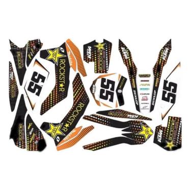 Imagem de Kit Adesivo Moto Trilha Ktm Sx Sxf 350 2013 0,60Mm 3M Mt053