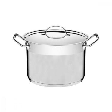 Imagem de Caldeirão Tramontina Professional em Aço Inox Fundo Triplo com Tampa P