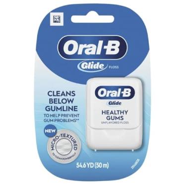 Imagem de Oral B Glide Pro-Health, gengivas saudáveis, 55 m (pacote com 2)
